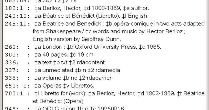 Bibliographic record for an opera by Berlioz, who wrote both words
and music; reconfigured to follow RDA practice